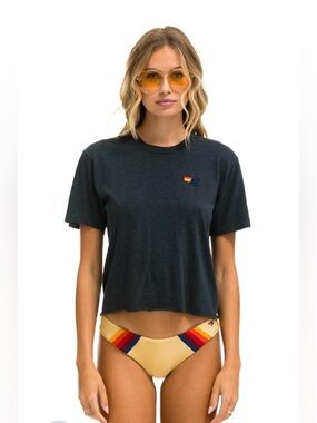 Aviator nation basic boyfriend tee